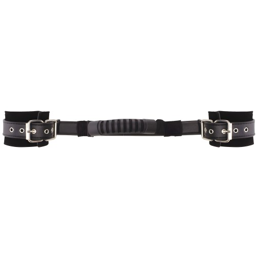 Esposas de Cuero Negros Ajustables Ouch