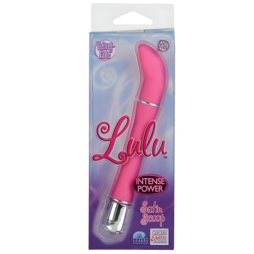 Lulu Satin Scoop Mini Vibrator - California Exotic