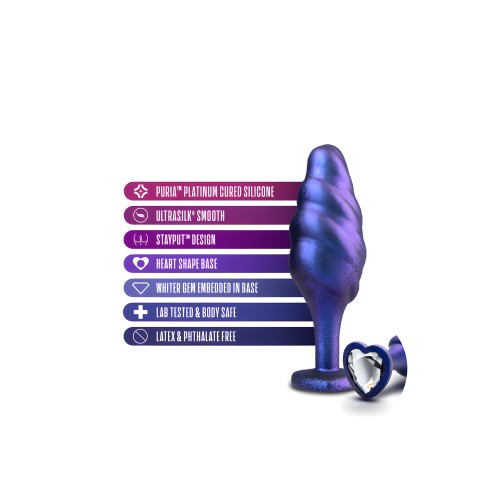 Anal Adventures Matrix Bumped Bling Butt Plug