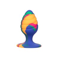 Plug Anal Cheeky Swirl Medium Tie Dye