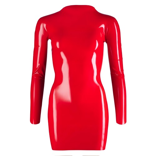 Vestido Mini LateX Rojo