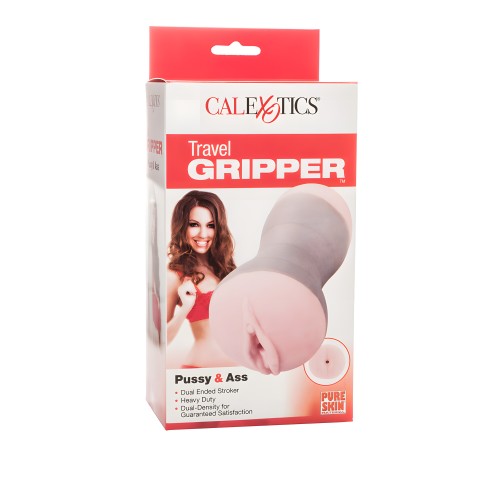 Masturbador de Viaje Gripper Pussy y Ass