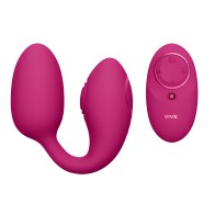 Vive Aika Huevo Vibrador y de Onda Pulsante Rosa