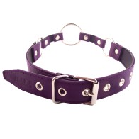 Rouge Garments O Ring Gag Purple - Playful Accessory