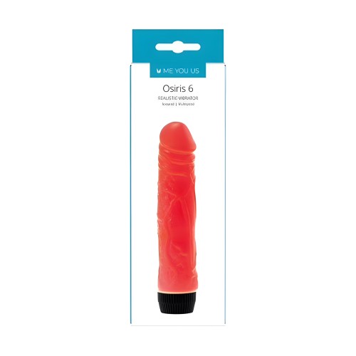 Me You Us Osiris 6 Realistic Vibrator - Pink