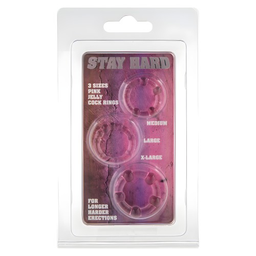 Juego de Anillos ToyJoy Stay Hard