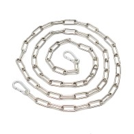 200cm Chain With Hooks - 200 cm