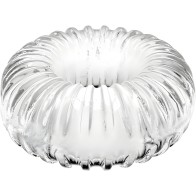 Perfect Fit Ribbed Ring - Clear