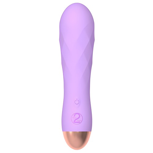 Mini Vibrador Recargable Cuties Silk Touch | Púrpura