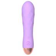 Mini Vibrador Recargable Cuties Silk Touch | Púrpura