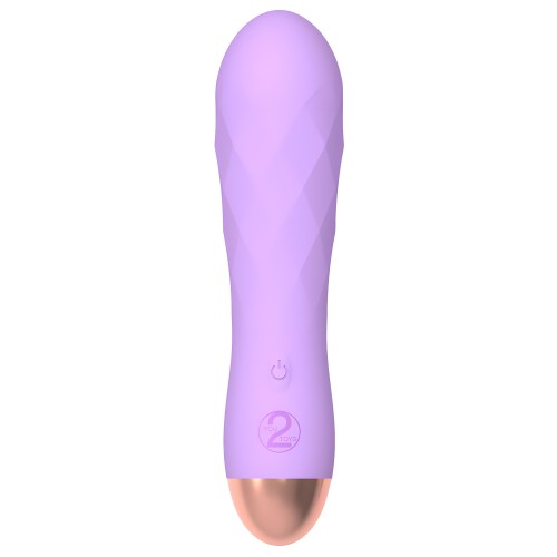 Mini Vibrador Recargable Cuties Silk Touch | Púrpura