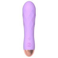 Mini Vibrador Recargable Cuties Silk Touch | Púrpura