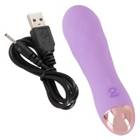 Cuties Silk Touch Rechargeable Mini Vibrator | Purple