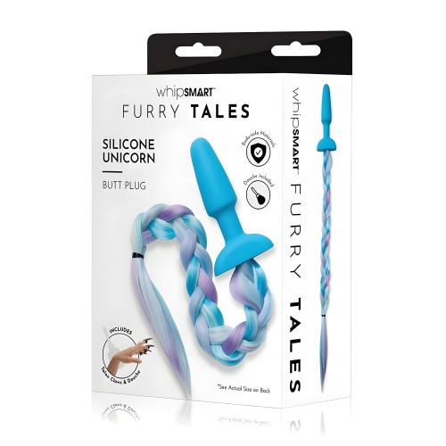 Furry Tales Silicone Unicorn Tail Butt Plug - Whipsmart
