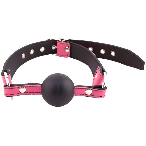 Rouge Garments Ball Gag Pink - Exciting Accessory