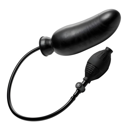 Master Series Renegade Inflatable Dildo - Black