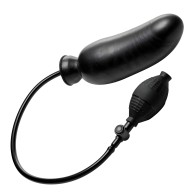 Master Series Renegade Inflatable Dildo - Black