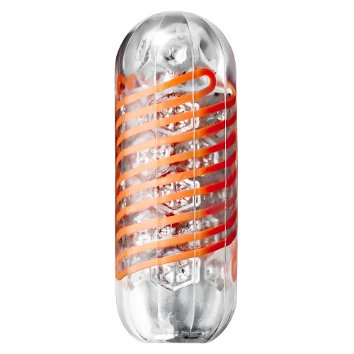Tenga 02 Hexa Spinner Masturbator - Orange
