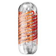 Tenga 02 Hexa Spinner Masturbator - Orange