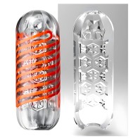Masturbador Tenga 02 Hexa Spinner - Naranja