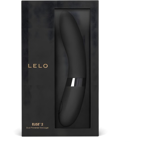 Vibrador G Spot Dual Powered Lelo Elise 2 Negro