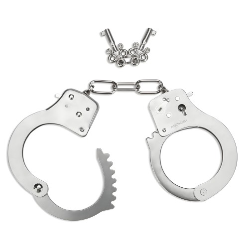 Me You Us Premium Heavy Duty Metal Bondage Handcuffs