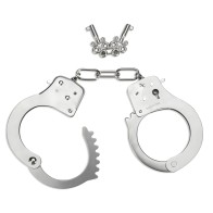 Me You Us Premium Heavy Duty Metal Bondage Handcuffs