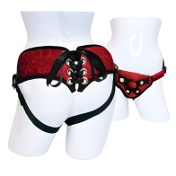 SportSheets Red Lace Strap On