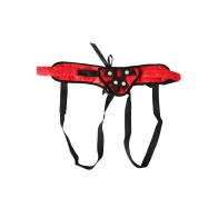 SportSheets Red Lace Strap On