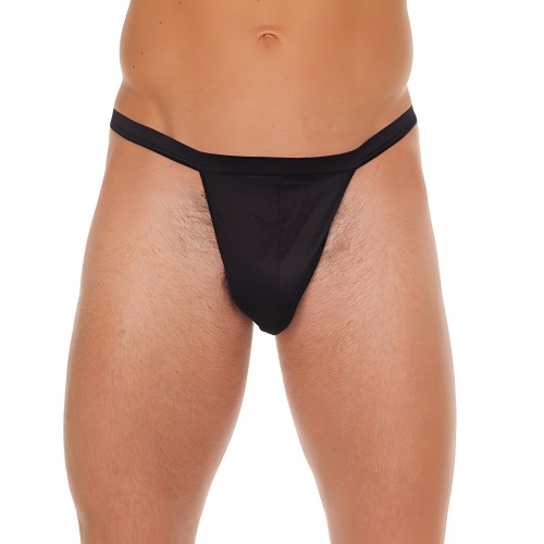 G-String Negro Masculino