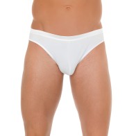 Mens White Cotton G-String - Everyday Comfort