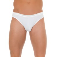 Mens White Cotton G-String - Everyday Comfort
