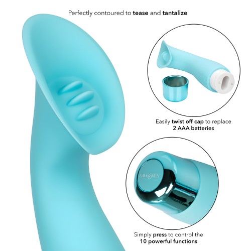 Eden Climaxer Vibrador Clitoriano de Silicona Impermeable 6.25 Pulgadas