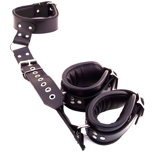Rouge Garments Black Leather Restraints