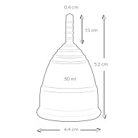 Mae B Salud Íntima 2 Copas Menstruales Grandes