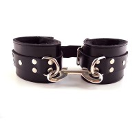 Rouge Garments Black Fur Wrist Cuffs - 14 Inches