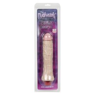 Dildo Vibrador Delgado de 8 Pulgadas con Venas