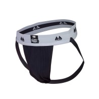 Jockstrap Negro con Cintura de 2 Pulgadas