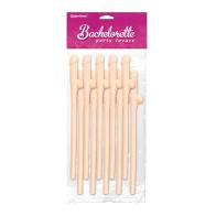 Bachelorette Party Pecker Straws