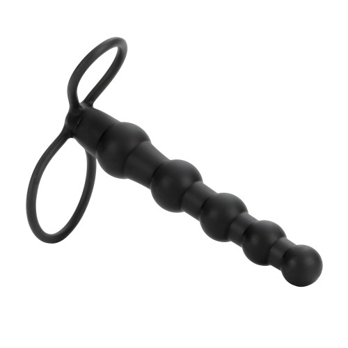 Love Rider Beaded Dual Penetrator - Black