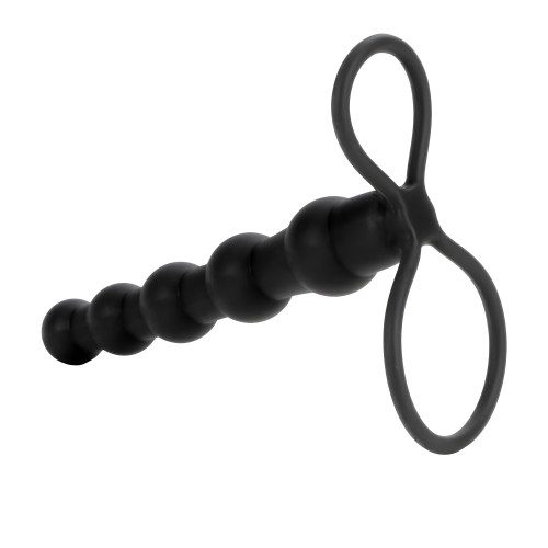 Love Rider Beaded Dual Penetrator - Black