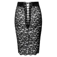 Noir Pencil Skirt Small
