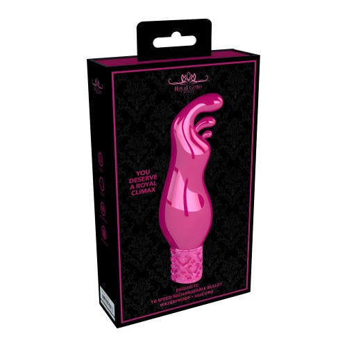 Bala Silicona Recargable Royal Gems Rosa