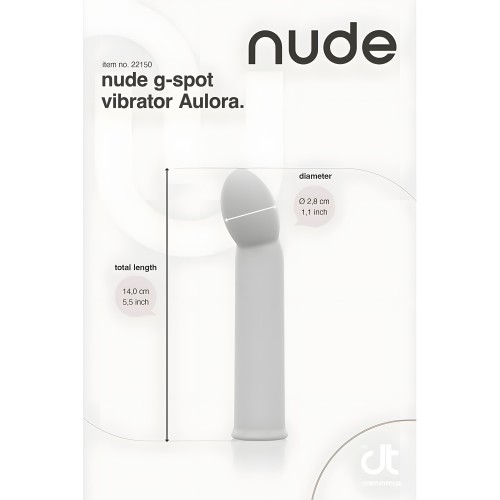 Nude Aulora Mini G-Spot Vibrator - Grey