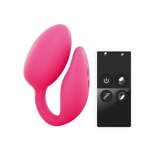 Love To Love Remote Control Double Stimulator Wonderlove - Pink
