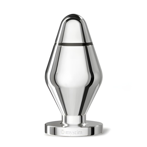 MyStim Little John Pequeño Plug Anal E-Stim - Plata