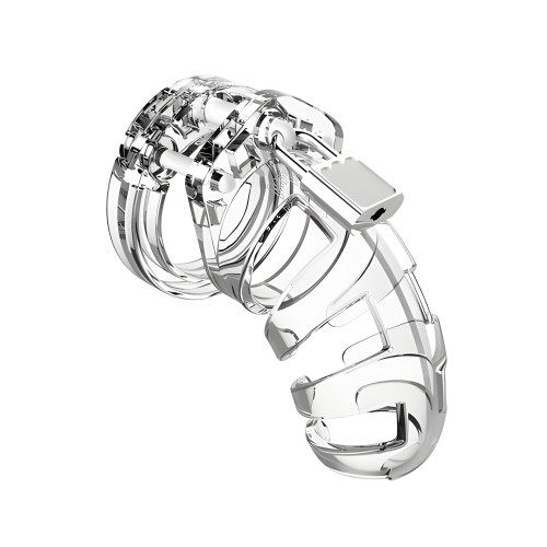 Man Cage 02 Male Chastity Cage - Clear