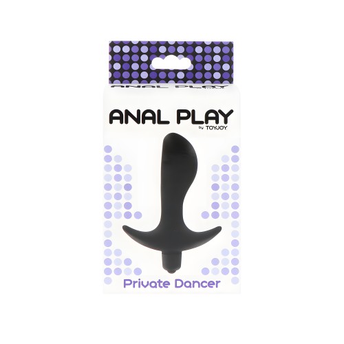 ToyJoy Anal Play Private Dancer Vibrante Negro