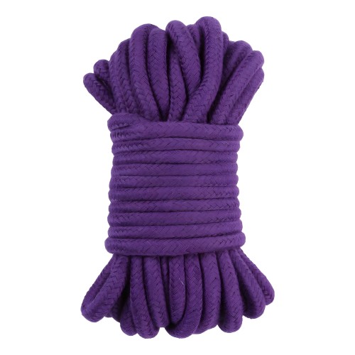 Me You Us Tie Me Up Soft Cotton Rope 10 Metres Purple