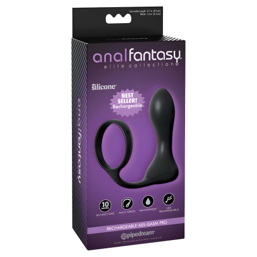 Anal Fantasy Elite Collection Ass-Gasm Pro - Black